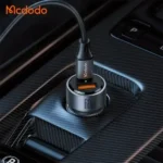 Chargeur de voiture Mcdodo NeoEco – 60W – 1 ports Type-C et 1 port USB intégrés –  Indicateur d'état de charge LED - CC-8210 – Image 2
