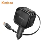 Chargeur de voiture Mcdodo FreeGo Pro – 130W – Câble Type-C rétractable 100cm – 1 ports Type-C et 1 port USB intégrés - CC-8710