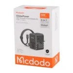 Chargeur détachable Mcdodo Globe Power – 45W – Câble Type-c 1.2m – 3 ports Type-c et 1 port USB intégrés sur le boitier - CP-3270 – Image 3