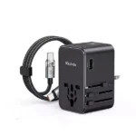 Chargeur détachable Mcdodo Globe Power - 100W - Câble de Type-C - 3 ports Type-C et 1 port USB intégrés sur le boitier - CP-6140