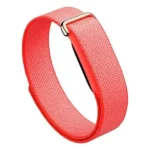 Fitbit Air Google Bracelet connecté sans écran - Traceur d'activité Bien-être, Santé, Lifestyle, Sport - 7Jrs d'autonomie - BT 5.0 - Rouge