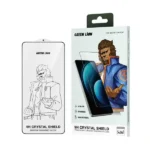 Antichoc de téléphone Green Lion 9H Privacy Shield - Pour Samsung S26 Ultra - Verre trempé - Déverrouillage par empreinte digitale intégré - Noir - GN9HPVS26ULBK – Image 3