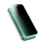 Antichoc de téléphone Green Lion Anthony 360° Privacy - Pour iPhone 17 Pro Max - Anti traces de doigts - Noir - GNANTPV17PMBK – Image 2