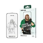 Antichoc de téléphone Green Lion Diego Pet HD – Pour iPhone 16 Pro Max – Verre incurvé 3D – Anti traces de doigts – Transparent - GNDPTPV16PMCL – Image 3