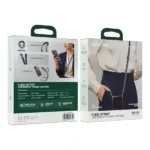 Corde en bandoulière pour téléphone portable Flexi Strap de Green Lion – Longueur réglable – sangles centrales en nylon magnétique – Bleu - GNFLXSTRPBL – Image 4