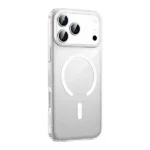 Coque de téléphone Green Lion Delgado - Pour iPhone 17 Pro - Compatible MagSafe - Anti traces de doigts et de rayures - Transparent - GNMGDPC17PCL – Image 2