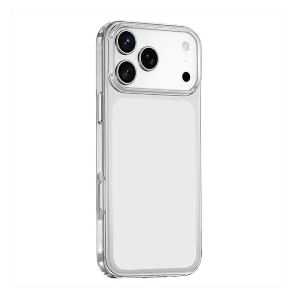 GNMGDPC17PMCL Coque de téléphone Green Lion Delgado – Pour iPhone 17 Pro Max – Compatible MagSafe – Anti traces de doigts et de rayures – Transparent – GNMGDPC17PMCL – Image 1