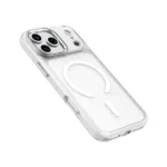 Coque de téléphone Green Lion Titan – Pour iPhone 17 Pro Max – Compatible MagSafe – Anti traces de doigts – Gris - GNTITMG17PMSL