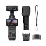 Caméra d'action avec écran détachable Insta360 Luna Ultra - 47Go - Type-c - 8K double objectifs - 4h d'autonomie - Écran tactile OLED 2" - Wifi  - BT – Image 2
