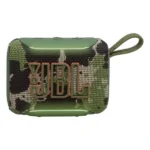 Mini enceinte portable JBL Go 5 - 10h d'autonomie - BT - IP68 - Éclairage d’ambiance sur les bords - Camouflage