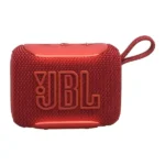 Mini enceinte portable JBL Go 5 - 10h d'autonomie - BT - IP68 - Éclairage d’ambiance sur les bords - Rouge