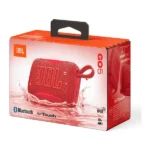 Mini enceinte portable JBL Go 5 - 10h d'autonomie - BT - IP68 - Éclairage d’ambiance sur les bords - Rouge – Image 3