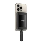Disque Dur Externe SSD 1To magnétique pour Smartphone Lexar - Gen 2x2 - Type-C - USB 3.0 - 2000MB/S - SL500