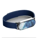 Bracelet de remplacement pour la montre Xiaomi Mi Band 10 - Compatibilité Xiaomi Mi Band 10, 9, 8 - Couleur Bleu Nuit – Image 2