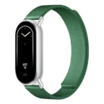 Bracelet de remplacement pour la montre Xiaomi Mi Band 10 - Compatibilité Xiaomi Mi Band 10, 9, 8 - Couleur Verte – Image 3