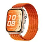 Montre connectée Huawei Watch Fit 5 Pro - 10Jrs d'autonomie - 1,92" - 64Go - GPS - Cartes de golf intégrées - Orange - NKI-B29 – Image 2