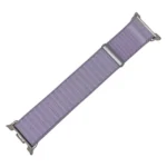 Bracelet de remplacement pour la montre Xiaomi Mi Band 10 – Compatible avec Xiaomi Mi Band 10, 9 et 8 - Nylon tressé - Lavande