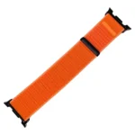 Bracelet de remplacement pour la montre Xiaomi Mi Band 10 – Compatible avec Xiaomi Mi Band 10, 9 et 8 - Nylon tressé - Orange