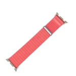Bracelet de remplacement pour la montre Xiaomi Mi Band 10 – Compatible avec Xiaomi Mi Band 10, 9 et 8 - Nylon tressé - Rose