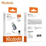 Adaptateur OTG Mcdodo Port Luma - Entrée Type-C vers sortie USB 3.0 - 5 Gbps - Voyant lumineux - OT-7580 – Image 3
