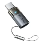 Adaptateur OTG Mcdodo Port Luma – Entrée Lightning pour iPhone vers sortie Type-C – Puissance de charge 60W – Voyant lumineux - OT-7610