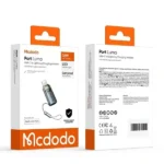 Adaptateur OTG Mcdodo Port Luma - Entrée Type-C et sortie Lightning pour iPhone - Puissance de charge 36W - Voyant lumineux - OT-7630 – Image 3