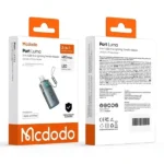 Adaptateur OTG 2en1 Mcdodo - Entrée USB vers sortie Lightning pour iPhone - Port de lecture de Carte mémoire - 480 Mbps - OT-7850 – Image 3