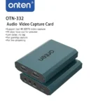 Adaptateur pour carte de capture vidéo ONTEN - Entrée et de sortie audio 3,5 mm - Capture vidéo 4K 30 FP - OTN-332