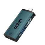 Mini station d'accueil 5en1 Onten - Sortie USB-C - Entrée 1 port Jack audio - 1 port HDMI 4K30Hz - 1 port USB3.0 - 1 port type-c pour charge 100W -  OTN-UC361