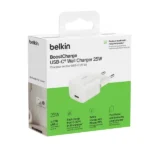 Boitier de charge Belkin - 25W - Port Type-C - Rechargement rapide - WCA012kqWH – Image 2