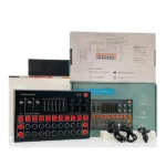 Carte Son haute fidélité pour téléphone mobile et ordinateur, professionnelle Mobile Phone Computer High - Table de mixage audio avec interface Bluetooth - M9 – Image 2