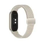 Bracelet de remplacement pour la montre Xiaomi Mi Band 10 – Compatible avec Xiaomi Mi Band 10, 9 et 8 - Nylon - Argent gris