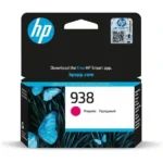 Cartouche d’encre originale HP 938 Magenta 4S6X6PE - Couleur Magenta  -  Rendement indicatif 800 pages – Produit HP d’origine - (FW)