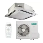 Split cassette Hisense 3CV Inverter - 24000 BTU - R410 - 220-240V - Mode Turbo, refroidissement rapide - Mode automatique - AUC-24UR4SJJC5 – Image 2