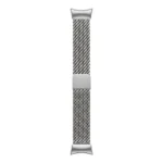 Bracelet de remplacement pour la montre Xiaomi Mi Band 10 – Compatible avec Xiaomi Mi Band 10, 9 et 8 – Acier – Argent brossé