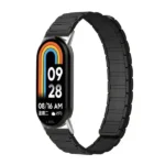 Bracelet de remplacement pour la montre Xiaomi Mi Band 10 – Compatible avec Xiaomi Mi Band 10, 9 et 8 – Silicone – Noir