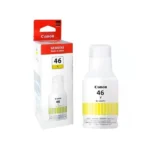 Bouteille d'encre GI46 - Couleur Jaune - Pour Maxify GX6040 - Encre à base de pigments adaptée à un usage professionnel - (FW)