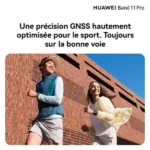 Bracelet connecté Huawei Band 11 Pro - 14Jrs d'autonomie - 1,62" AMOLED - 5ATM - BT - Bracelet en silicone noir - CDY-B49 – Image 4