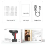 Perceuse rechargeable Yesido - 2000mAh - Kit multi-embouts  - 3h d'autonomie - EC36 – Image 5