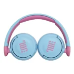 Casque JBL pour enfant - 30h d'autonomie - Bluetooth - Micro intégré - Bleu/Rose - JR310BT – Image 3