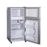 Réfrigérateur double portes Nasco - 76L - Économique - Un espace au congélateur - R600A - NASF2-105FL-DS