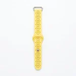 Bracelet de remplacement pour la montre Xiaomi Mi Band 10 – Compatible avec Xiaomi Mi Band 10, 9 et 8 – Silicone souple – Jaune pastel