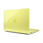 Coque de protection pour MacBook Neo 13 - Année 2026 - Transparent - Jaune - A3404