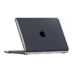 Coque de protection pour MacBook Neo 13 - Année 2026 - Transparent - Noir - A3404 – Image 2