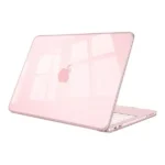 Coque de protection pour MacBook Neo 13 - Année 2026 - Transparent - Rose - A3404