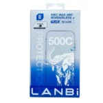 Antichoc de téléphone pour iPhone 15 Pro – 6.1″ – LANBi 500C Max Arc Borderless Plus HD Glass – Verre trempé HD transparent à bords incurvés – Image 2