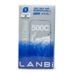 Antichoc de téléphone pour iPhone 15 Pro Max – 6.9″ – LANBi 500C Max Arc Borderless Plus HD Glass – Verre trempé HD transparent à bords incurvés – Image 2