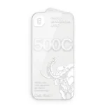 Antichoc de téléphone pour iPhone 17 Pro Max et 18 Pro Max - 6.9" - LANBi 500C Max Arc Borderless Plus HD Glass - Verre trempé HD transparent à bords incurvés