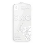 Antichoc de téléphone pour iPhone 17 Pro et 18 Pro – 6.3″ – LANBi 500C Max Arc Borderless Plus HD Glass – Verre trempé HD transparent à bords incurvés