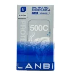 Antichoc de téléphone pour iPhone 18 Fold – LANBi 500C Max Arc Borderless Plus HD Glass – Verre trempé HD transparent à bords incurvés – Image 2